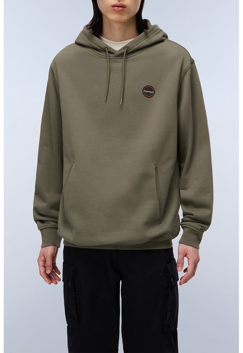 Памучно худи с джоб кенгуру Napapijri