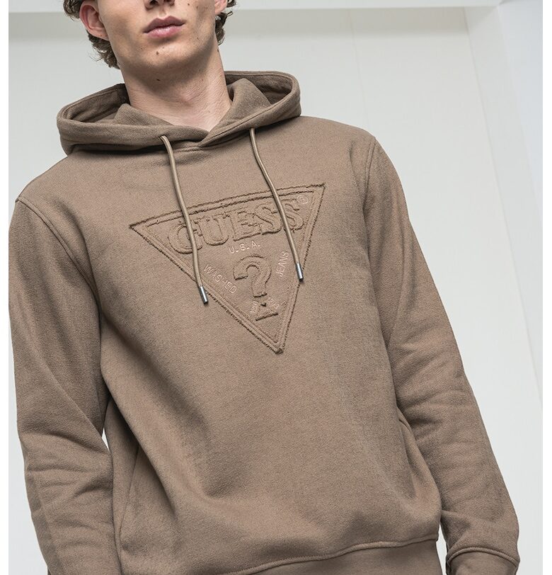 Памучно худи с лого GUESS