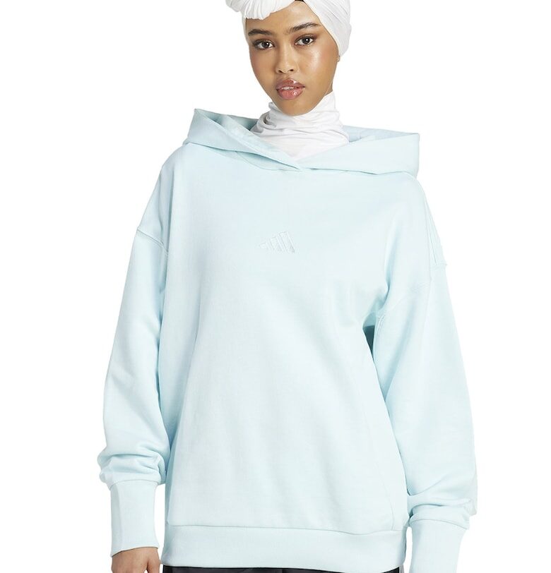 Памучно худи с рипс adidas Sportswear