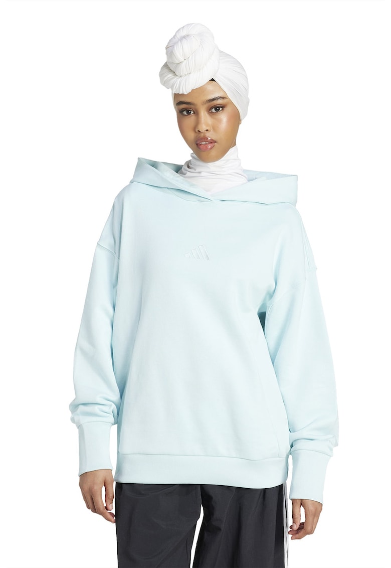 Памучно худи с рипс adidas Sportswear