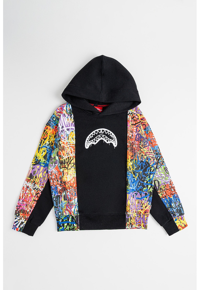 Памучно худи с шарка Sprayground