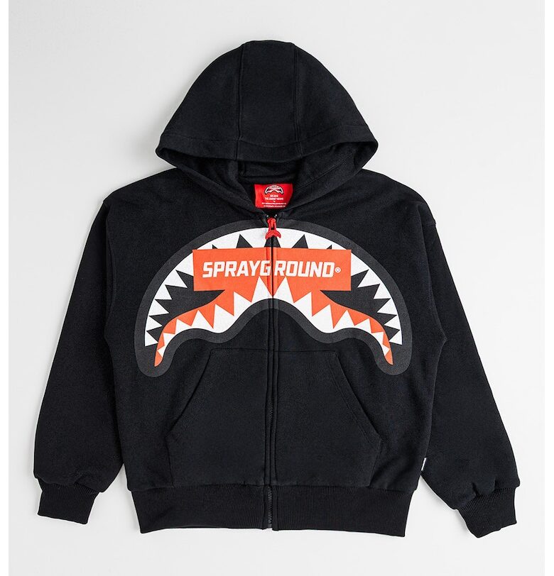 Памучно худи с шарка Sprayground