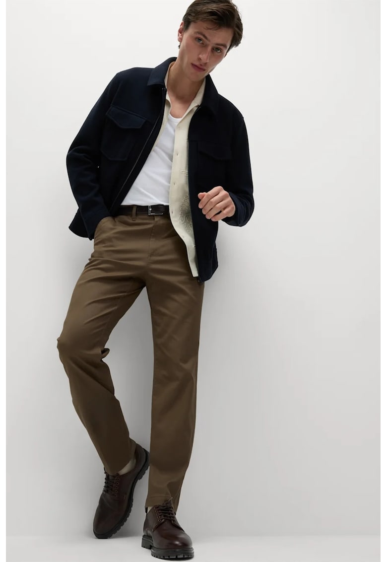 Панталон чино със скосени джобове Marks  Spencer