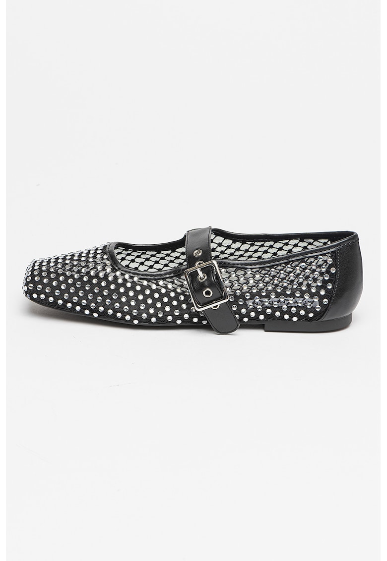 Пантофки с декоративни камъни Steve Madden