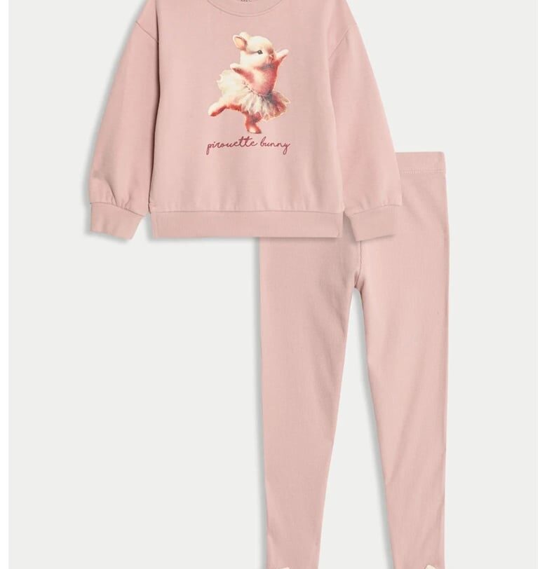 Пижама с принт и панделки Marks  Spencer