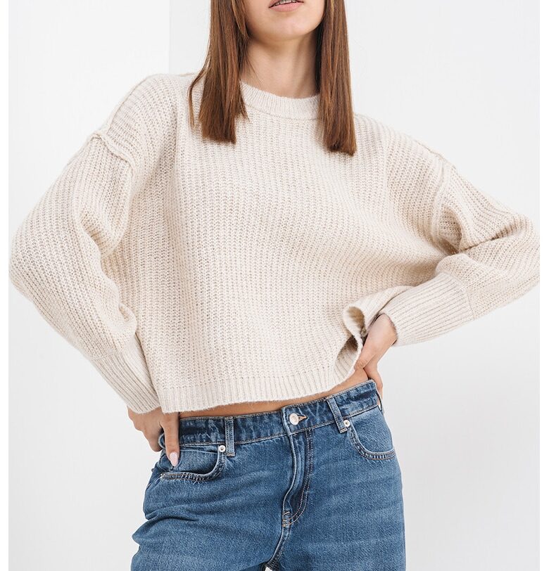 Плетен пуловер Mally Only