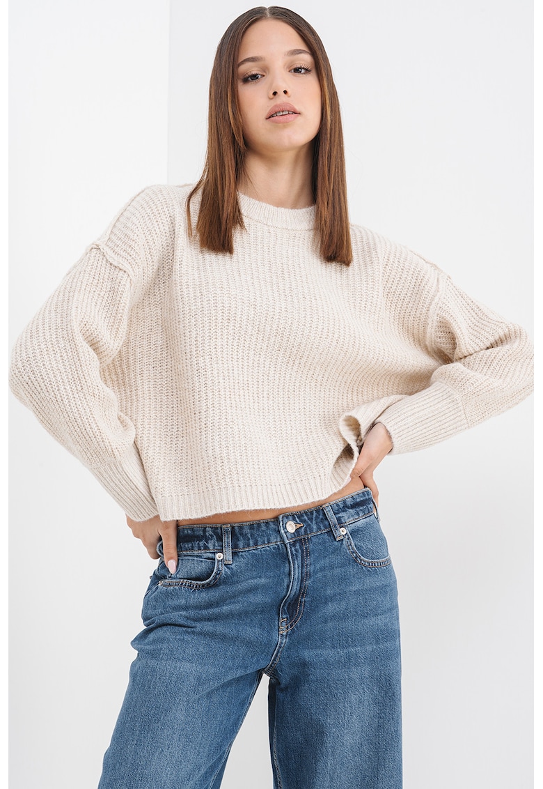 Плетен пуловер Mally Only