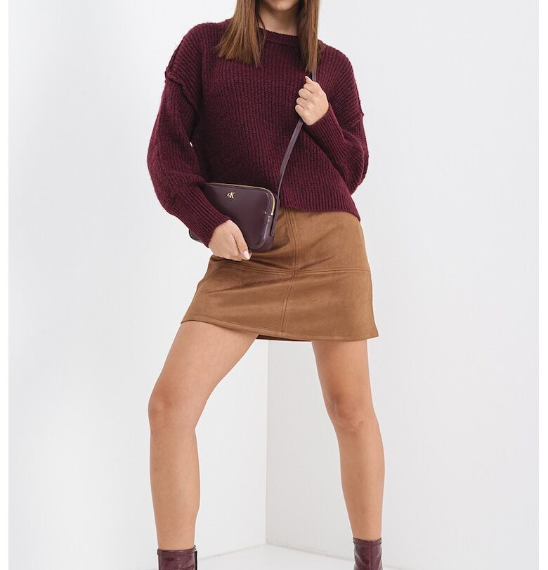 Плетен пуловер Mally Only