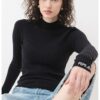 Плетен пуловер с рипс Pepe Jeans London