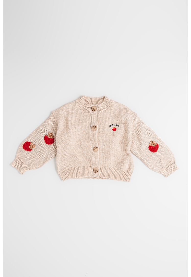 Плетена жилетка с бродерии Mayoral