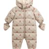 Подплатен гащеризон тип ританки с качулка GUESS KIDS