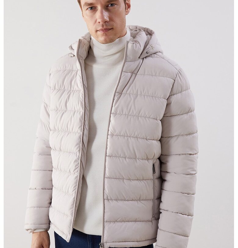 Подплатено зимно яке с джобове LC WAIKIKI