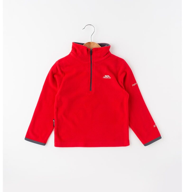 Поларен суитшърт Etto с къс цип Trespass