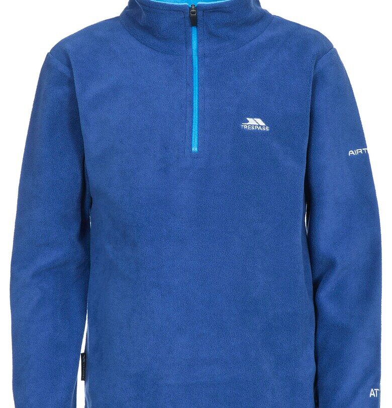 Поларен суитшърт Etto с къс цип Trespass