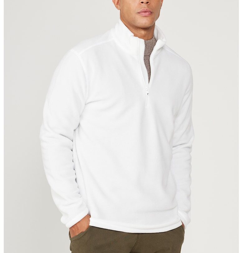 Поларена блуза с цепка и цип ACCo