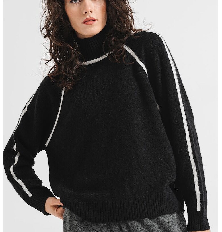 Поло с контрастни шевове Pieces