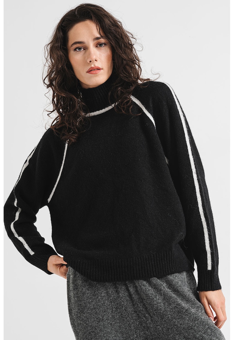 Поло с контрастни шевове Pieces