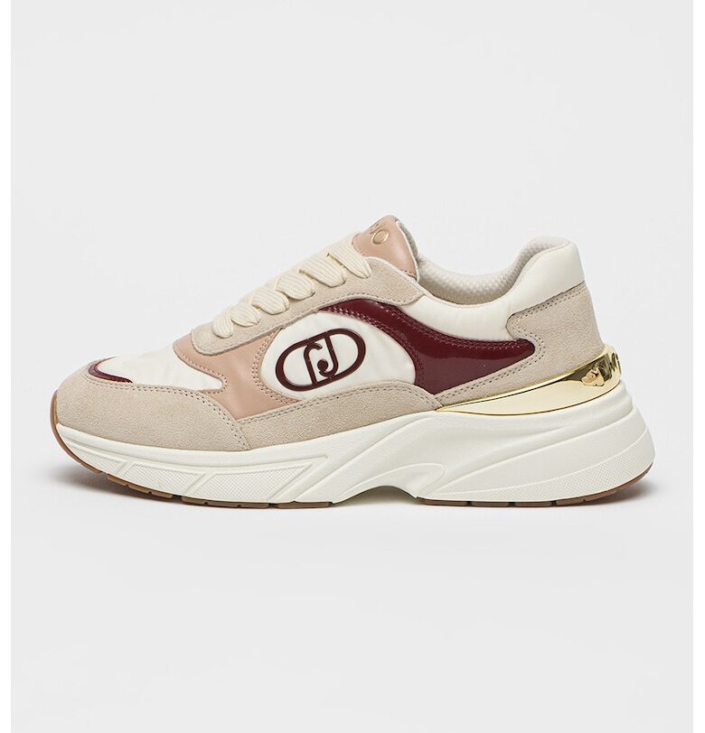 Полускосени маратонки с велур Liu Jo