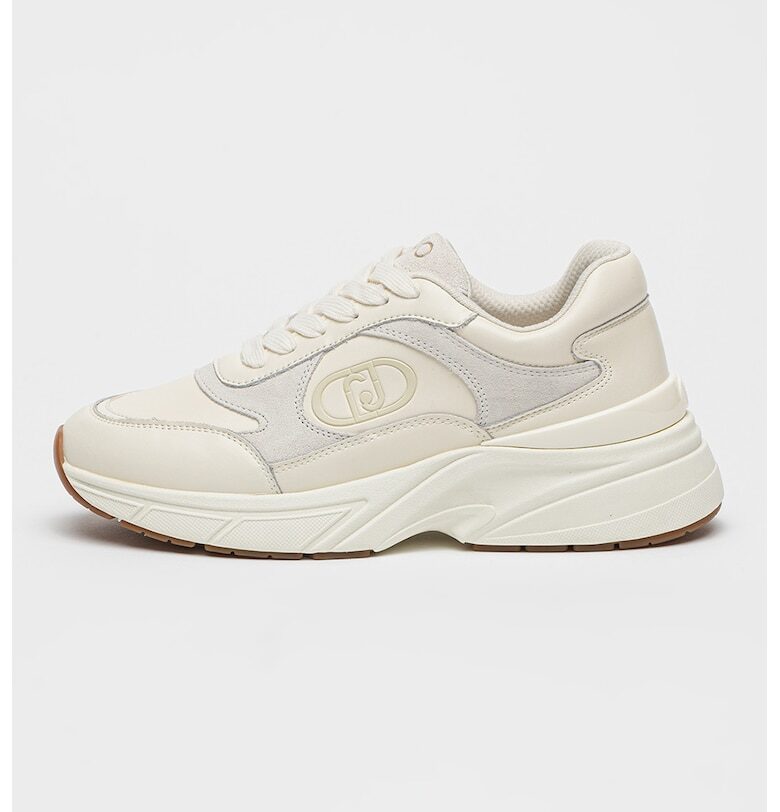 Полускосени маратонки с кожа и еко кожа Liu Jo