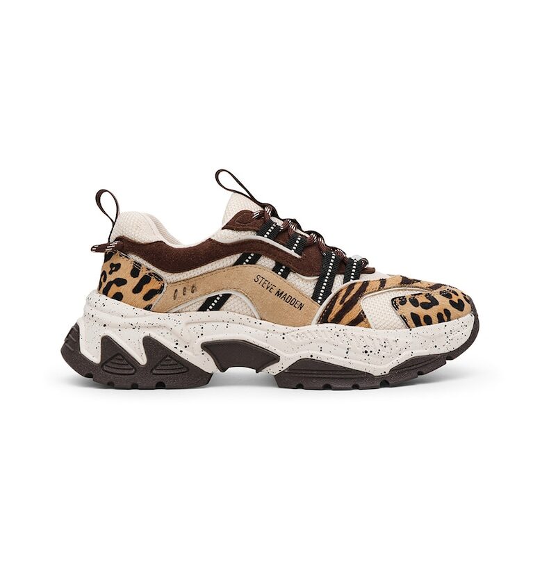 Полускосени спортни обувки с велур Steve Madden