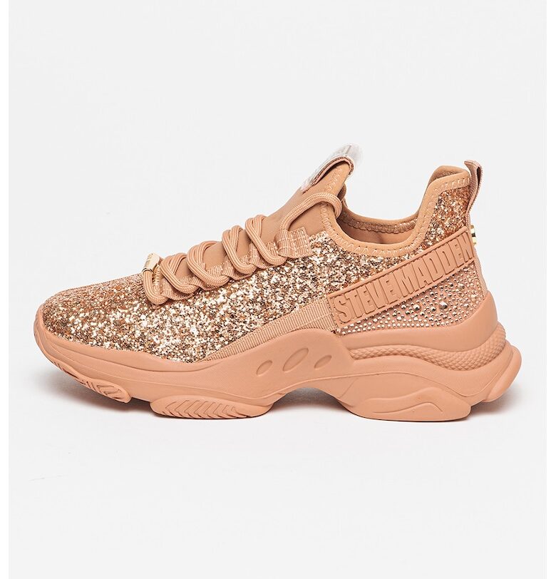Полускосени спортни обувки с декоративни камъни Steve Madden