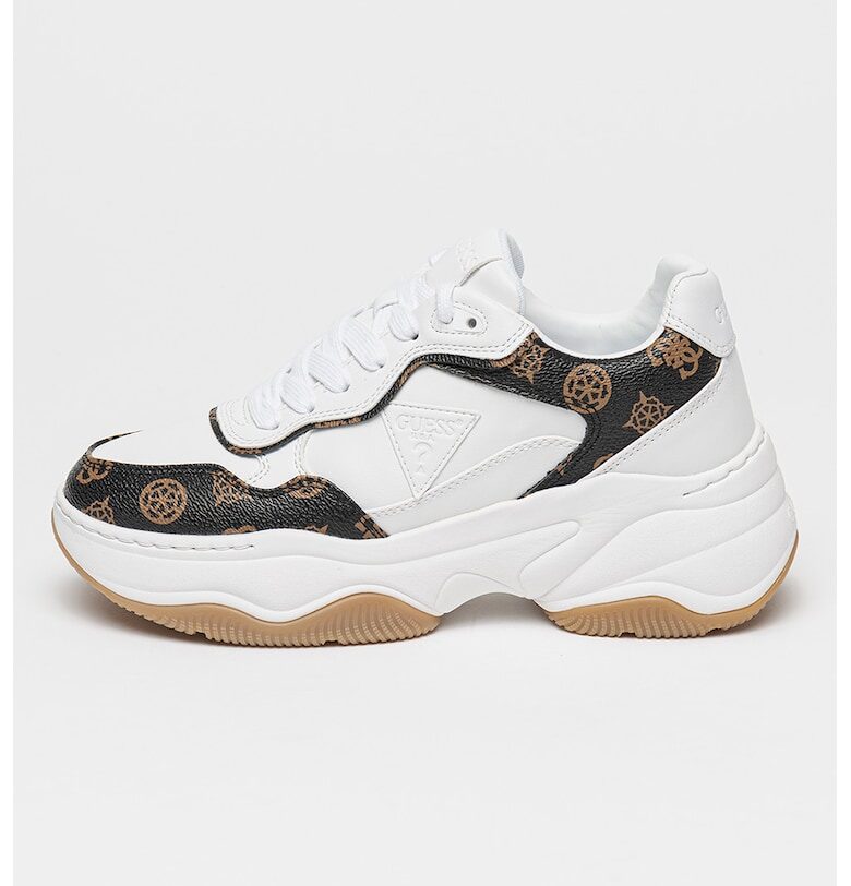 Полускосени спортни обувки с лого GUESS