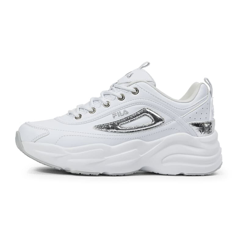 Полускосени спортни обувки с метални детайли Fila