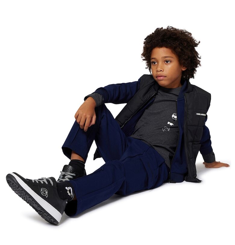 Прав карго панталон KARL LAGERFELD KIDS