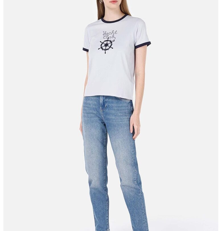 Прави дънки с висока талия COLINS