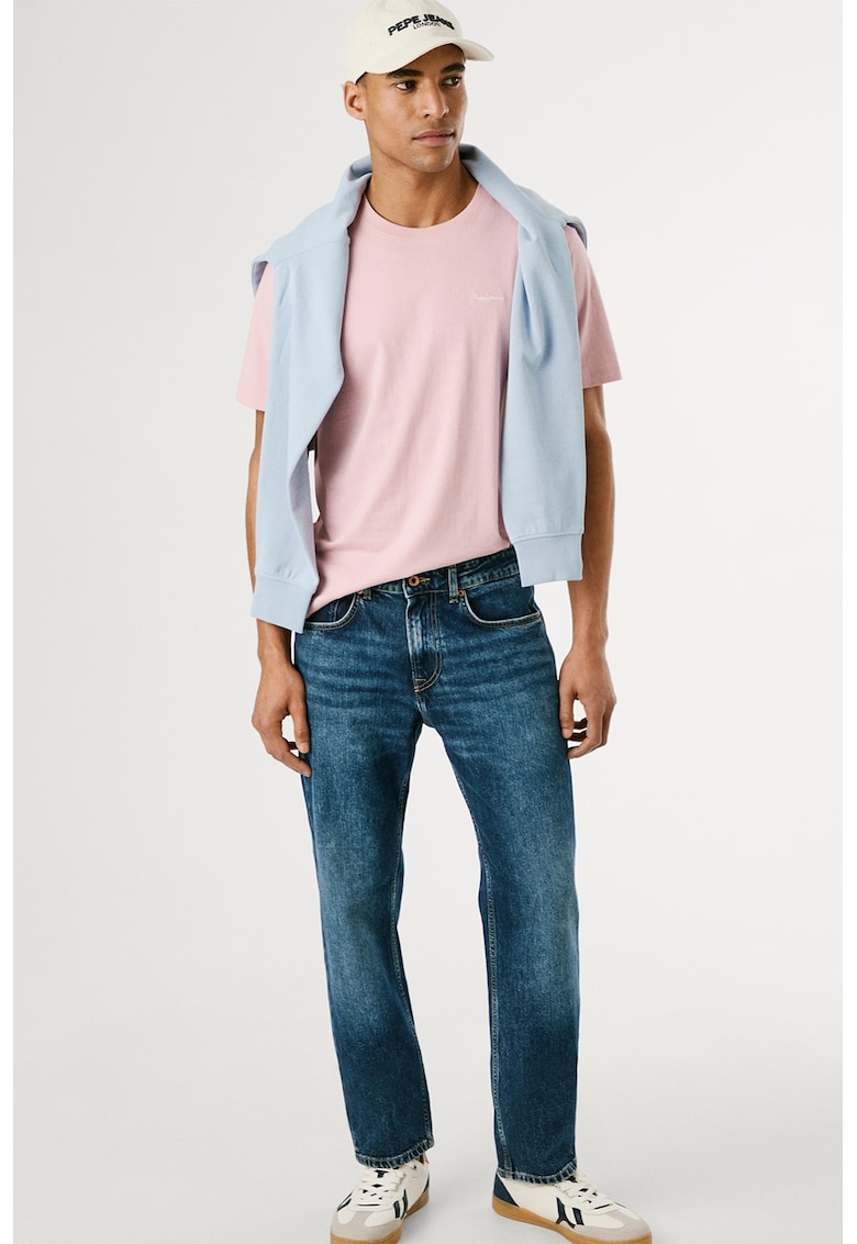 Прави дънки с миди талия Pepe Jeans London