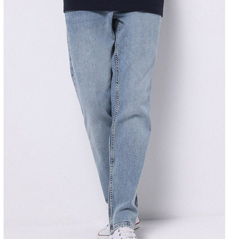 Прави дънки със средна талия COLINS