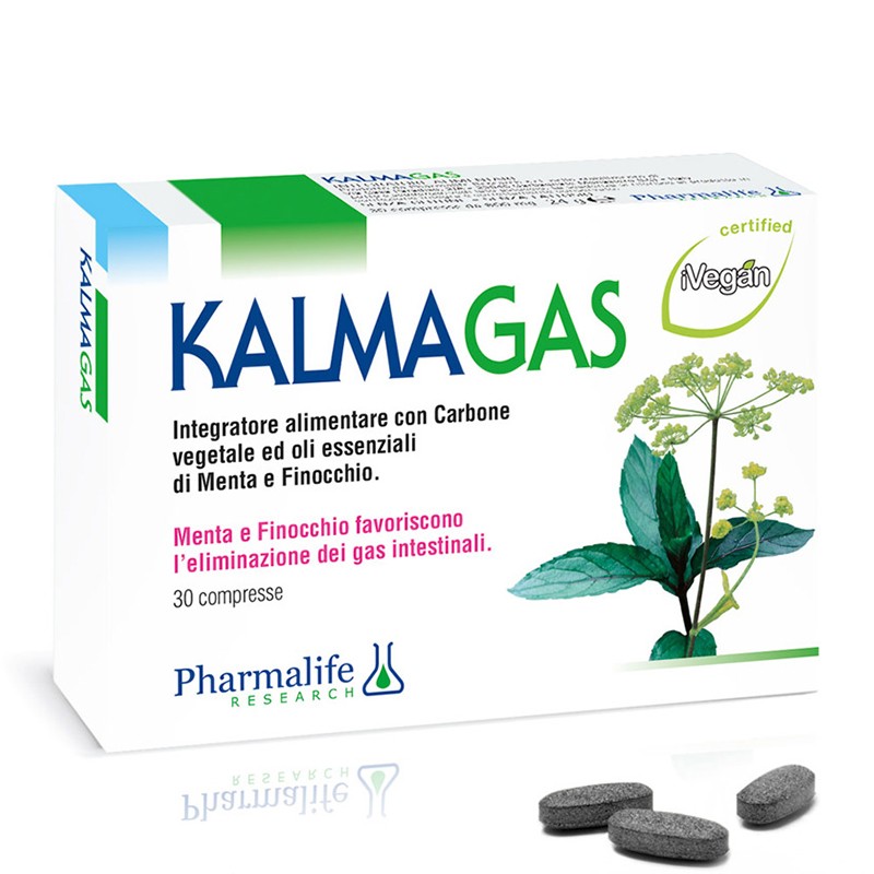 При подуване и газове – Формула с активен въглен 480 mg