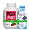 Промо пакет "Стройна фигура" - PGX® Daily Ultra Matrix 750 mg x 120 капсули + Диуретична формула Drenax Forte 300 ml