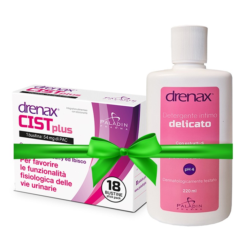 Промо пакет интимно здраве - Интимен гел Drenax® 220 ml + Drenax® с червена боровинка