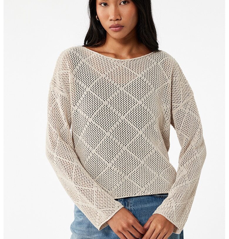 Пуловер с ажур KOTON