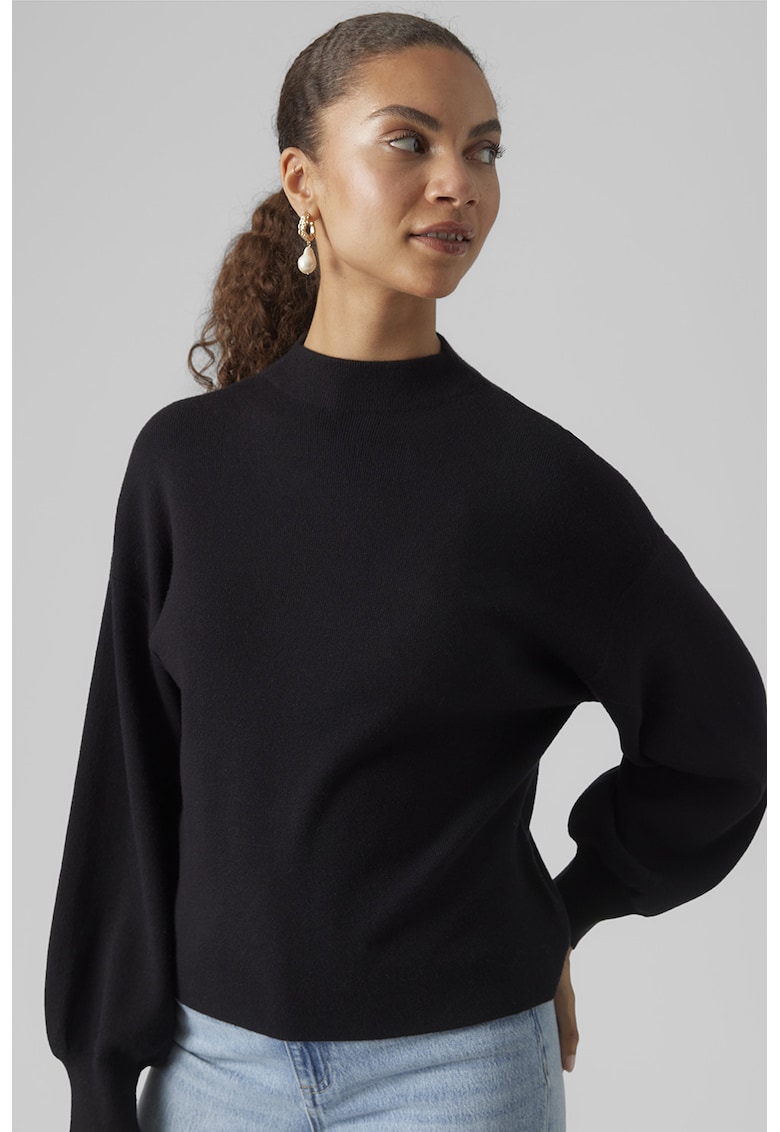 Пуловер с бухнали ръкави Vero Moda
