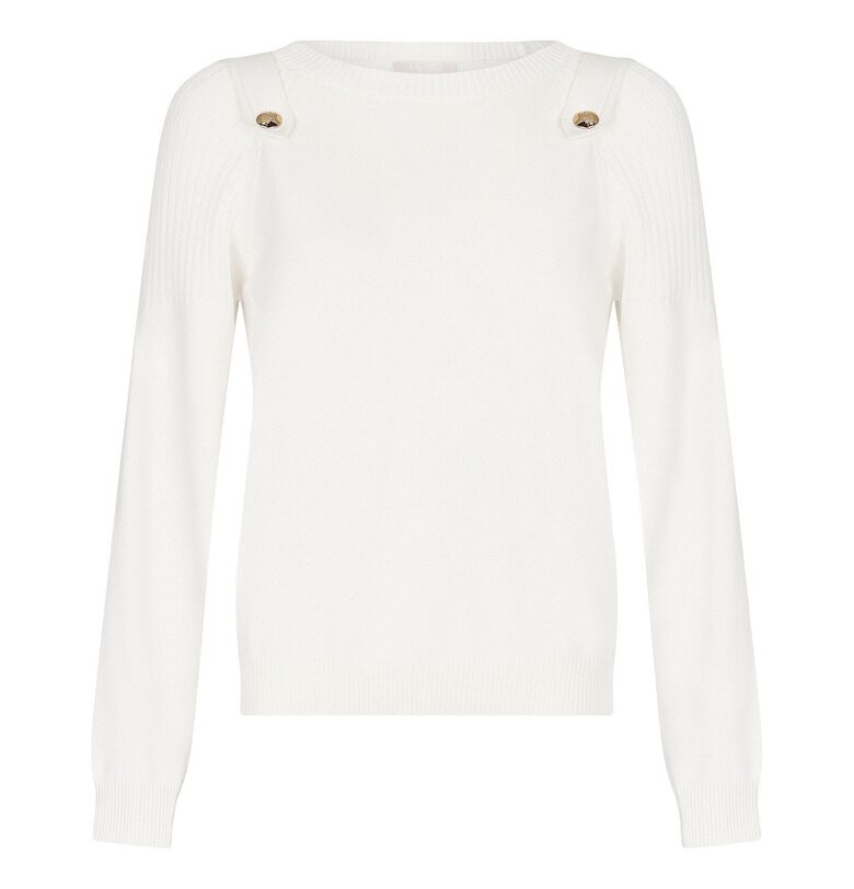 Пуловер с деколте-лодка Liu Jo