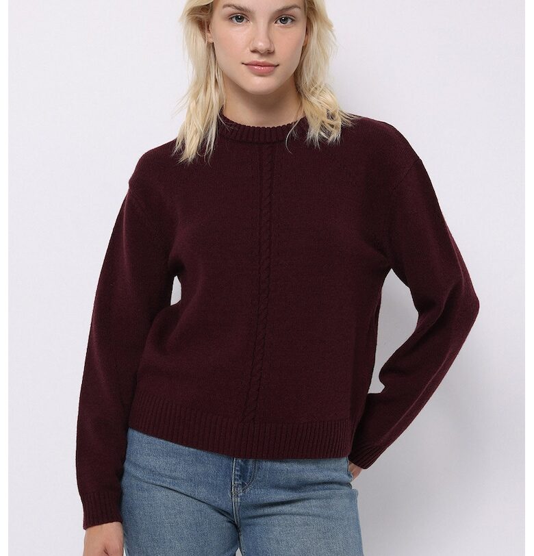 Пуловер с изчистен дизайн COLINS