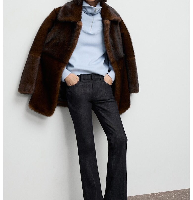 Пуловер с къс цип Mango