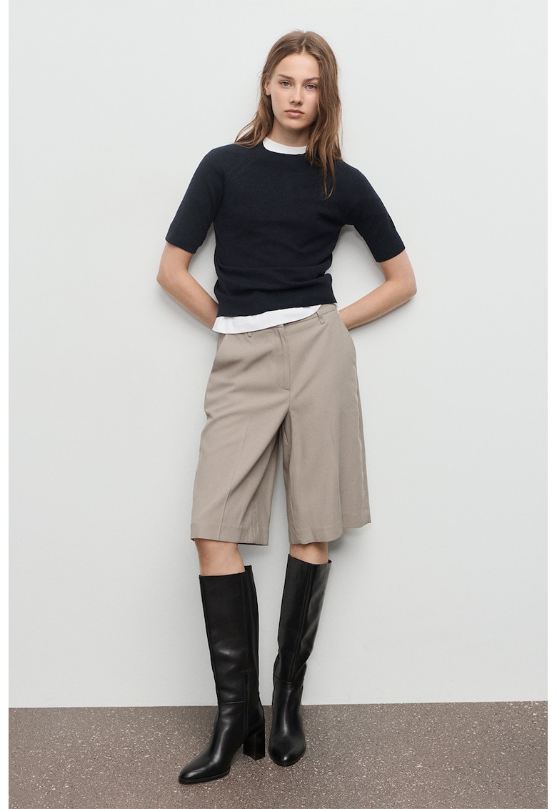 Пуловер с къси ръкави Mango