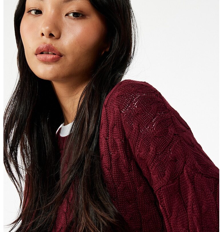 Пуловер с овално деколте KOTON