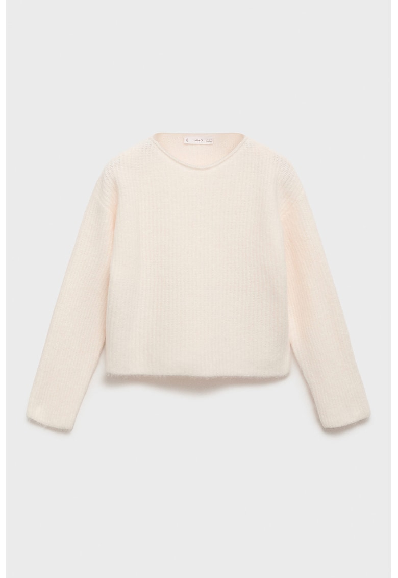 Пуловер с овално деколте Mango