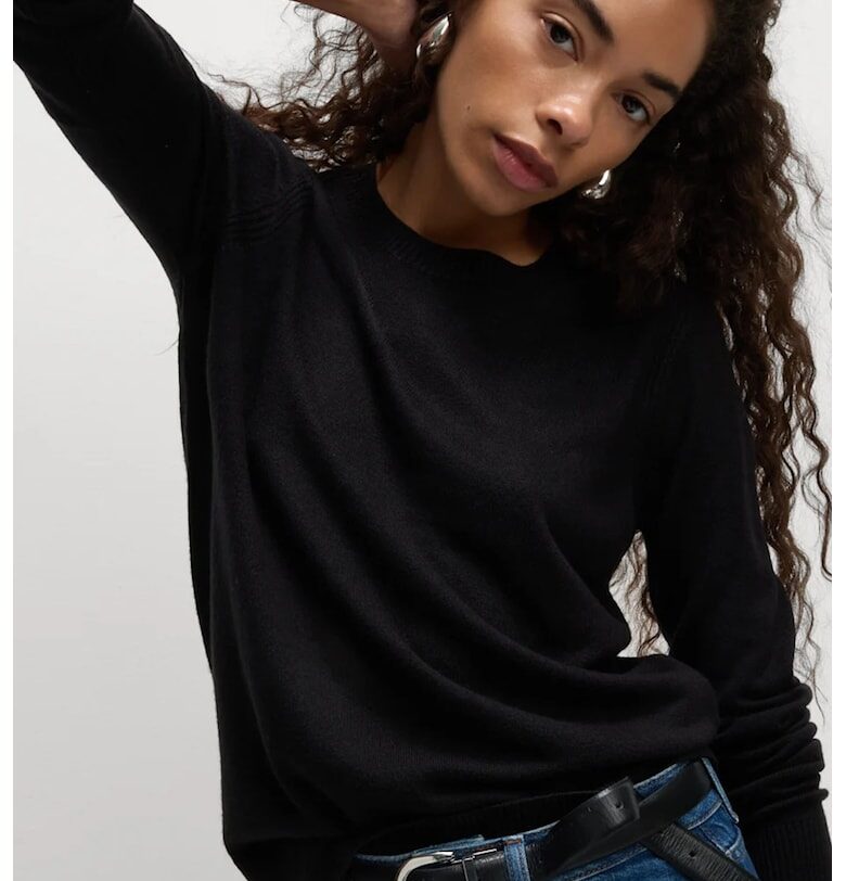 Пуловер с овално деколте Marks  Spencer