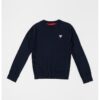 Пуловер с овално деколте и лого GUESS KIDS
