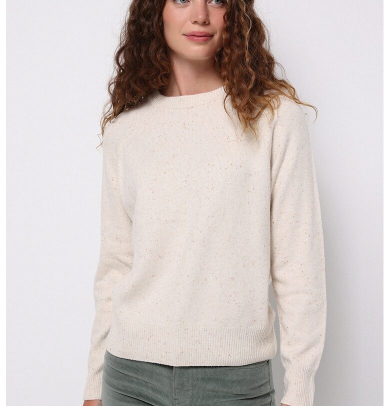 Пуловер с овално деколте и реглан ръкави COLINS