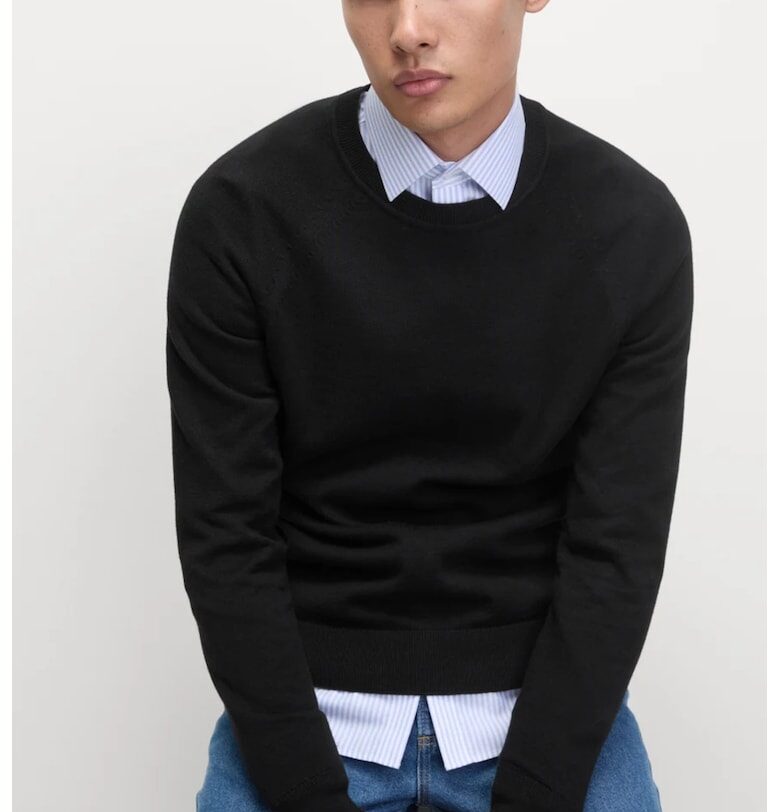 Пуловер с реглан ръкави Marks  Spencer