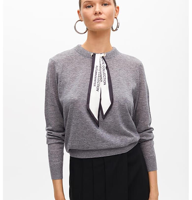 Пуловер с шал-яка Lola casademunt