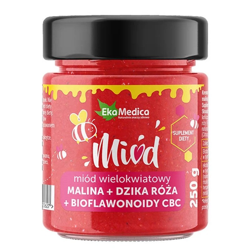 Пчелен мед с малина