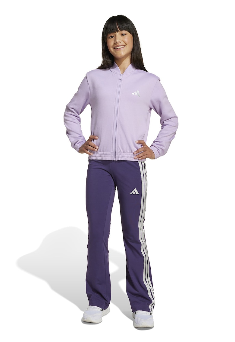 Разкроен спортен екип с цип adidas Sportswear