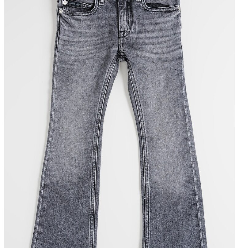 Разкроени дънки със средна талия CALVIN KLEIN